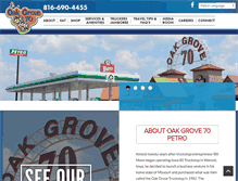 Tablet Screenshot of oakgrovepetro.com